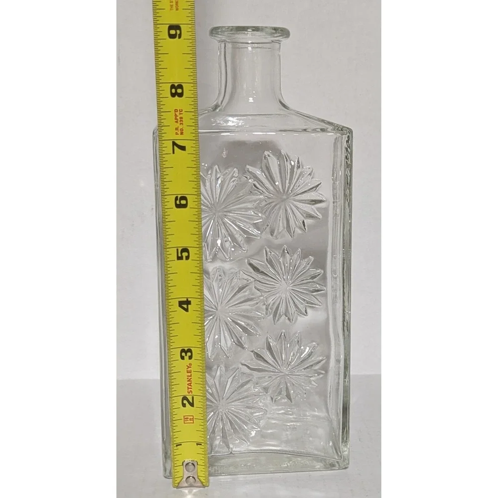 Vintage 1969 Thatcher Glass Seagrams Decanter Without Stopper D-126 9